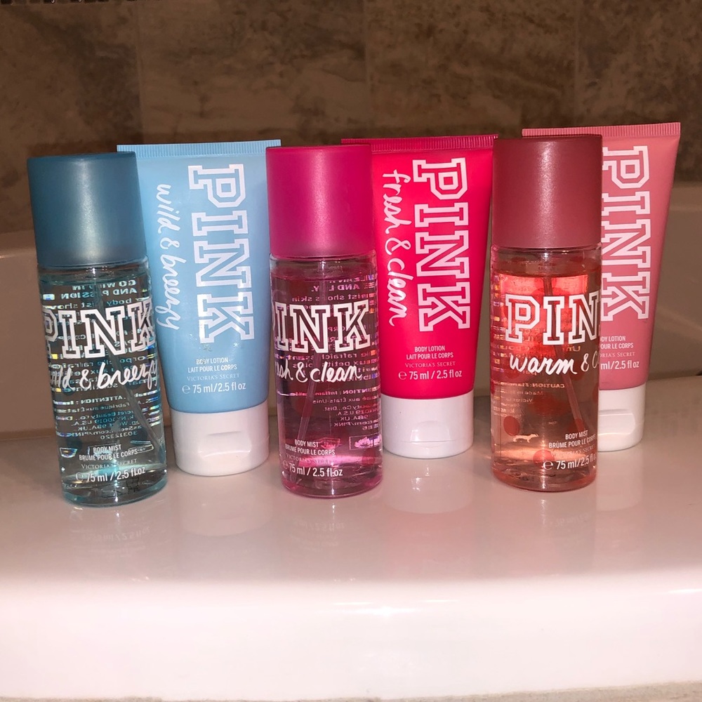 PINK Spray & Lotion